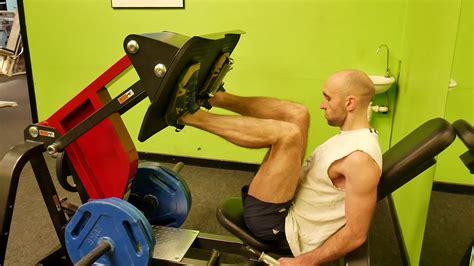 High Intensity Training Leg Press Youtube