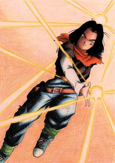 Dbz Android Fan Art Android 17 In Action By Dbz On Deviantart Dragon