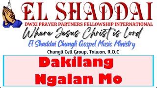 Dakilang Ngalan Mo With Lyrics Dance Steps Performed By El Shaddai