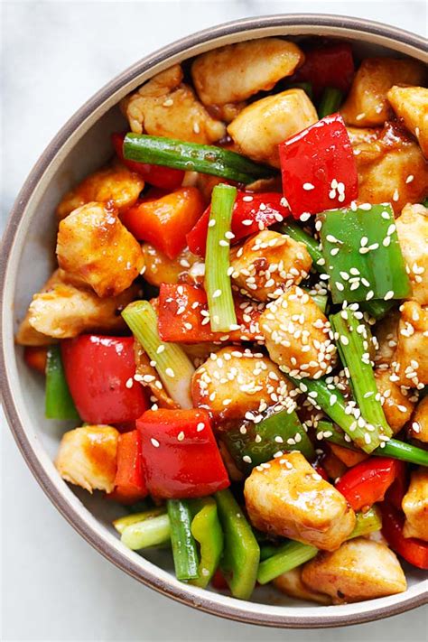 Spicy Teriyaki Chicken Stir Fry Easy Delicious Recipes