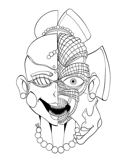 6 Five Nights At Freddy S Circus Baby Coloring Pages Terbaik 2021