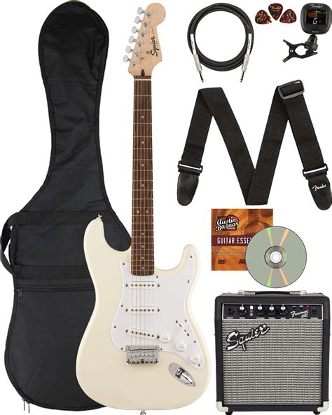 Squier Stratocaster Limited Edition Electric Guitar Pack With Squier