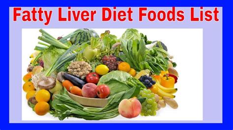 Fatty Liver Diet Foods List Fatty Liver Diet Diet Food List Liver Diet