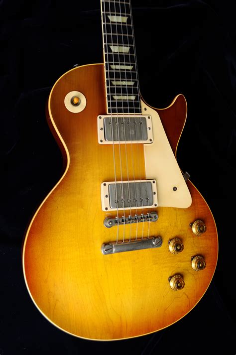 Gibson Les Paul Standard 1959 Sunburst Guitar For Sale Richard Henry