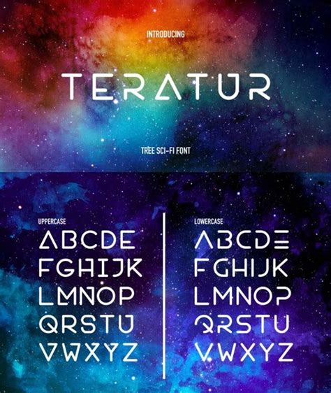 Web Development 26 Best Sci Fi Fonts Science And Retro Styles