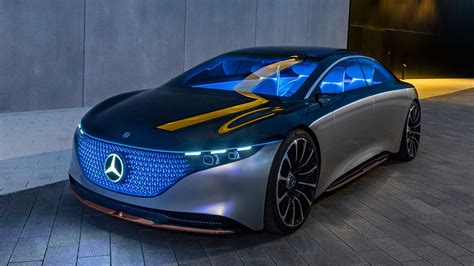 Vision Eqs Is The First Real Step Of Mercedes Benz Sedan Towards The