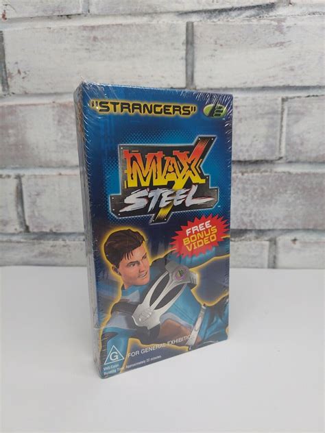 Max Steel VHS SEALED Strangers Tape Vintage Video PAL Brand New EBay