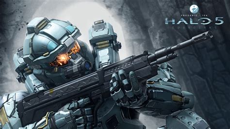 2560x1440 Halo 5 Spartans Machine Gun Fred 104 Wallpaper