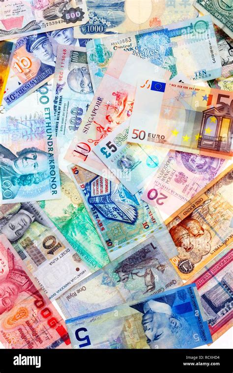 Different Currencies World Hi Res Stock Photography And Images Alamy