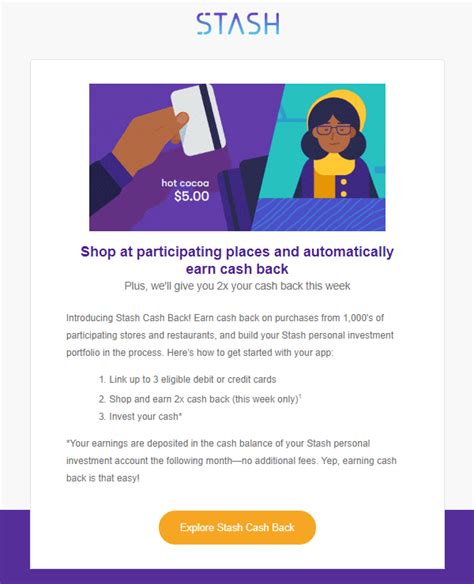 Therefore, you will need to spend a certain amount of money and earn enough rewards to make paying this worth it. Stash Invest Launches Card Linked Loyalty Program 'Stash Cash Back' - Doctor Of Credit