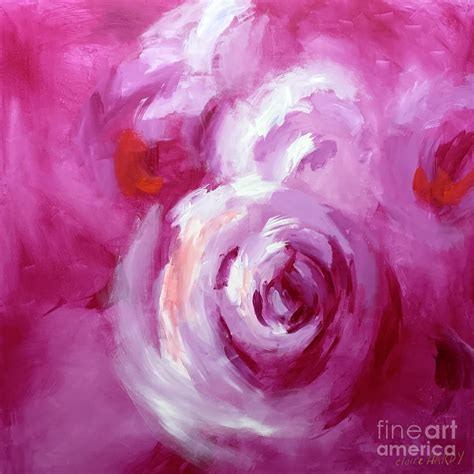 Pink Passion Painting By Claire Hardy Fine Art America