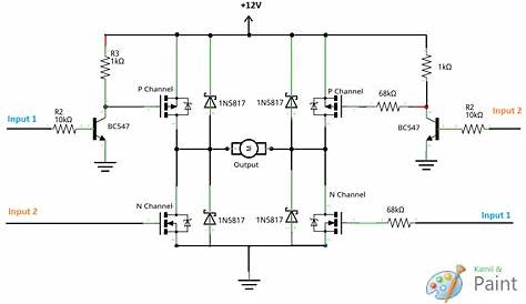 motor - Is my MOSFET H-bridge design correct? - Electrical Engineering