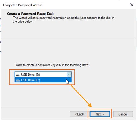 Create Windows Server 2022 Password Resetrecovery Disk
