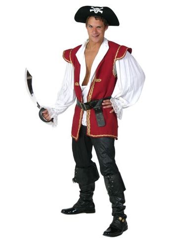 Swashbuckler Pirate Costume Adult Mens Pirate Costumes