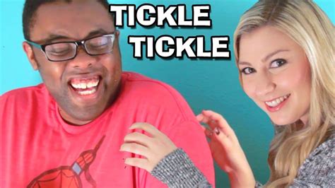 Tickle Challenge Katie Wilson And Black Nerd Youtube