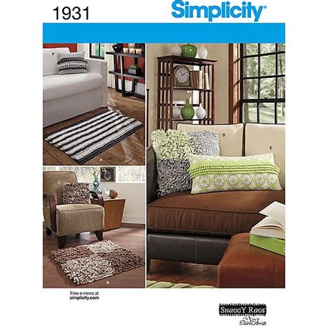 Simplicity Home Decorating Pattern 1 Each