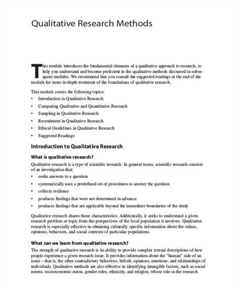 Basically, when scholars want to get answers to questions, they start to search for information to expand, use. Qualitative Research Paper Critique Example - Best ...