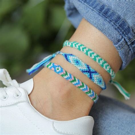 2020 Creative Boho Handmade Braided Rope Anklet Beach Vintage Bohemian Anklet Weave Colorful