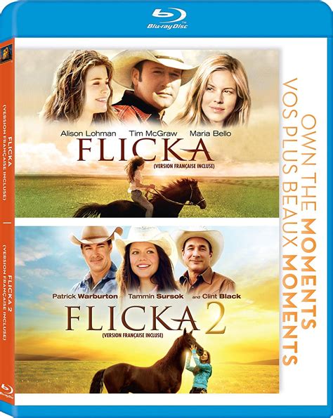 Flicka Flicka 2 Double Feature Blu Ray Amazonca Alison Lohman