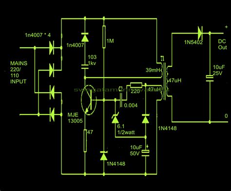 Simple Smps Circuit Diagram With Explanation Wiring Draw And Schematic