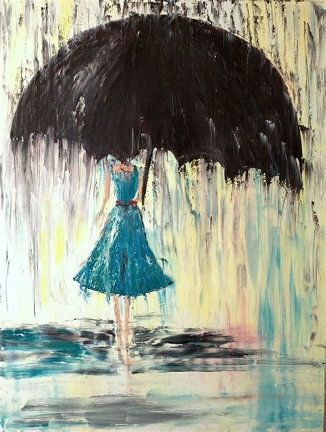 Umbrella Art Under My Umbrella Cool Umbrellas Oil On Canvas Canvas