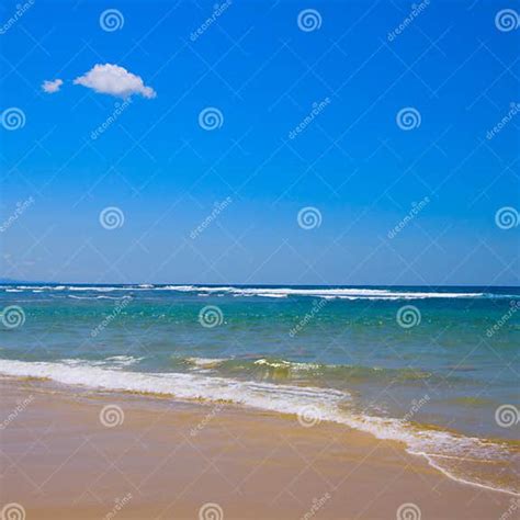 Peaceful Beach Scene Stock Image Image Of Scenics Resort 5915663