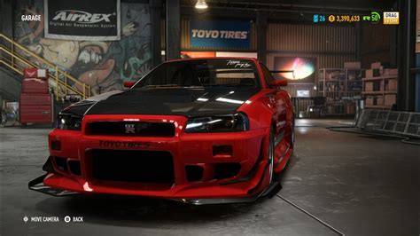 Need For Speed Payback Tylers Nissan Gt R Skyline R34 Downtown
