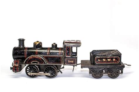 Vintage Pre War Bing 1 Gauge King Edward Vii Clockwork 1902 Locomotive
