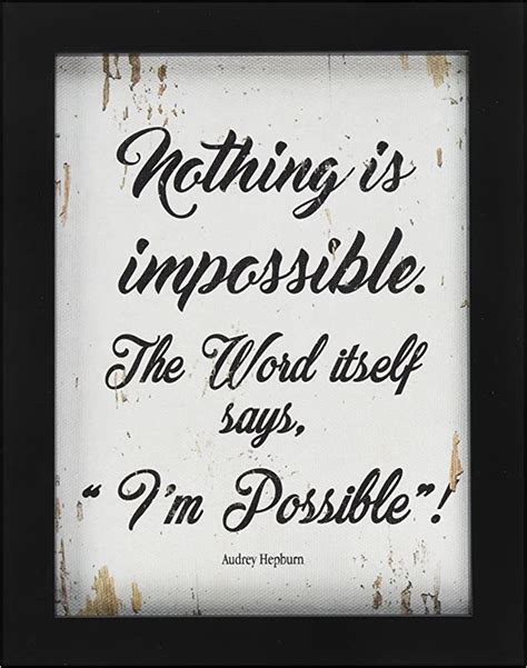 spotcolorart nothing is impossible the world itself says handcrafted canvas print 7