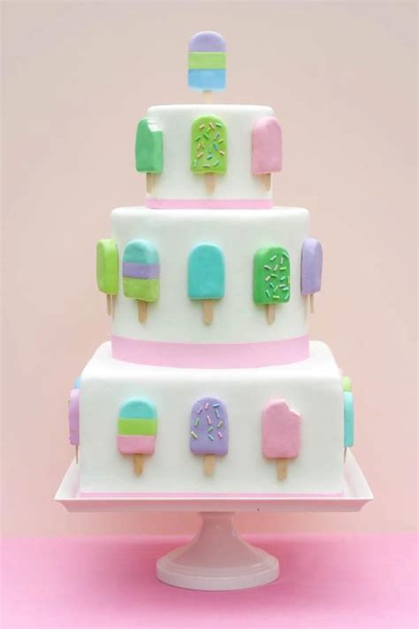 Seriously Lovely Popsicle Party Ideas B Lovely Events Cake
