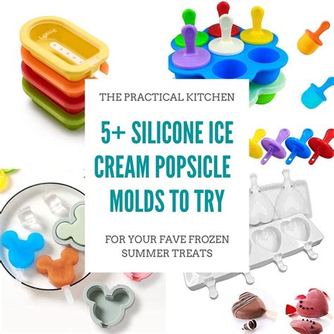 Silicone Ice Pop Molds Love Ice Cream Mould Popsicles Moulds Food Grade