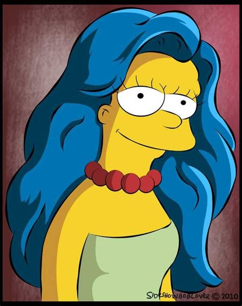 can we just agree that marge simpson with her hair down is a hottie imgur simpsons drawings
