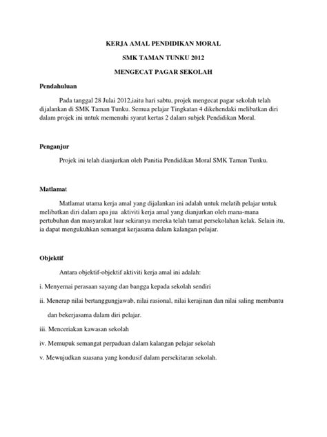 Hal itu digunakan di beberapa organisasi. Kerja Amal Pendidikan Moral