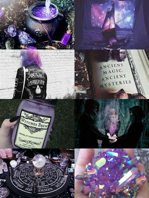 Magic Aesthetic Witch Aesthetic Aesthetic Collage Purple Aesthetic