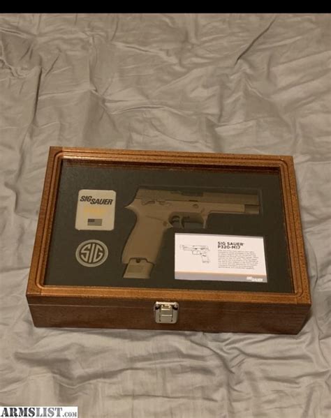 Armslist For Sale Sig M17 Commemorative In Display Case