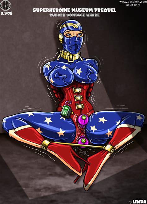 Wonder Woman Rubber Bondage Whore By Lindadanvers