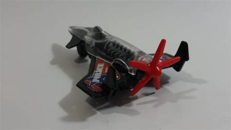 2013 Hot Wheels Police Pursuit Poison Arrow Black Airplane Die Cast To Treasure Valley