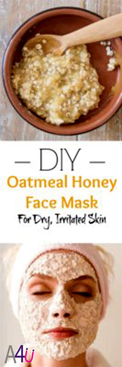 Nourishing Honey Oatmeal Face Mask Recipe Skin Face Mask Oatmeal
