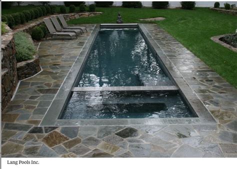 Perfect Small Lap Pool And Hot Tub Home Design Pinterest