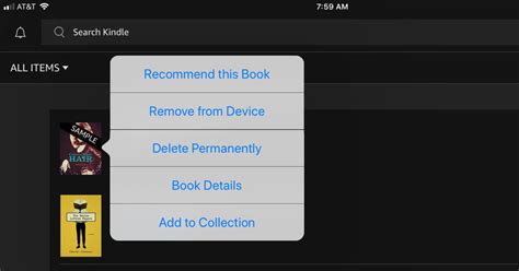 We'll show you how to archive or permanently delete books from your combine this information with other information previously collected, including from across websites and apps, to create or edit a user profile for use. How do i delete books from my kindle app golfschule ...