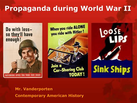 Fajarv Ww1 Card Stacking Propaganda Examples