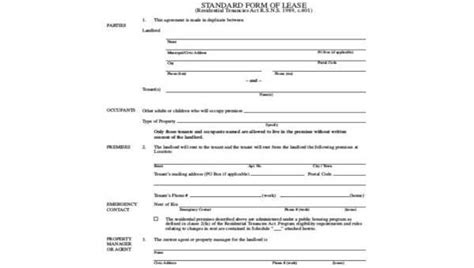 Editable, add your own clauses. Tenant Lease Agreement Samples - 9+ Free Documents in Word ...