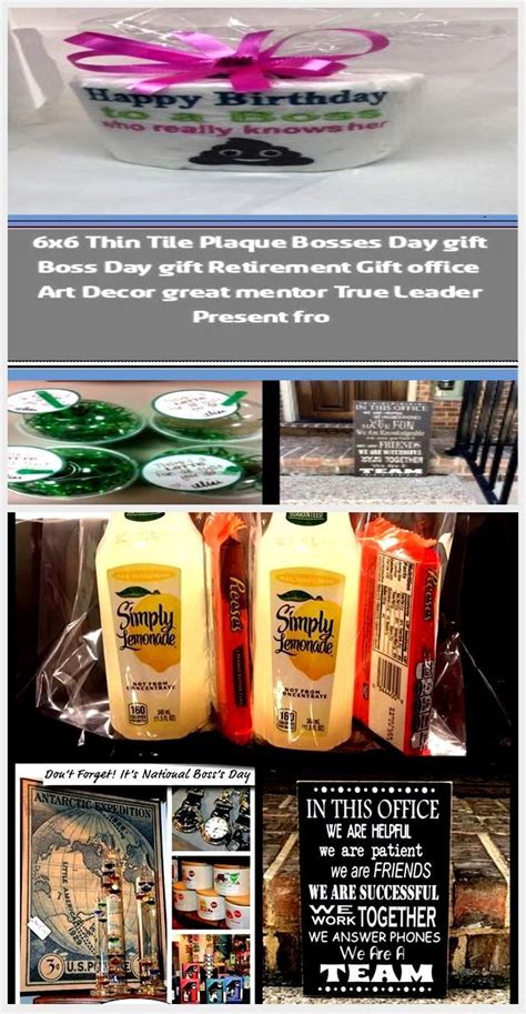 Maybe you would like to learn more about one of these? 25 DIY Gift ideas for Boss's Day that may just get you ...