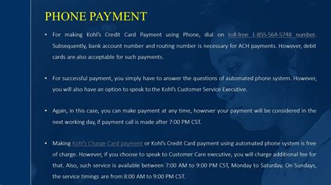 We have the phone number, address, email and founder: Kohls Payment Phone Number - PAYNEMT