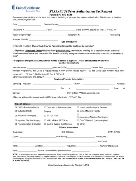 Authorization Care Form Fill Online Printable Fillable Blank