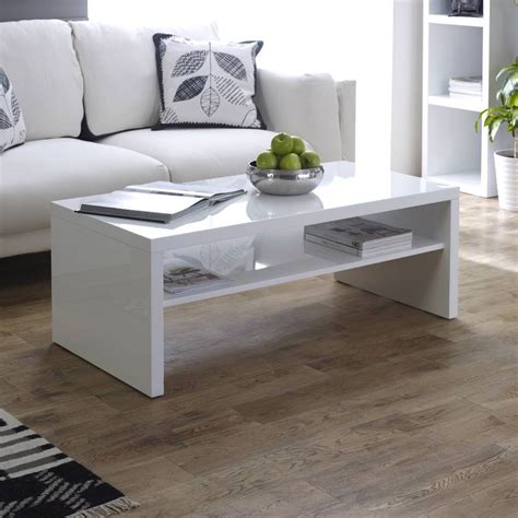 Table easily extends to sit 8 there is a small defect as shown in the picture but not to noticeable there are 4 fabric high white gloss coffee table with glass shelf. 2020 Best of White High Gloss Coffee Tables