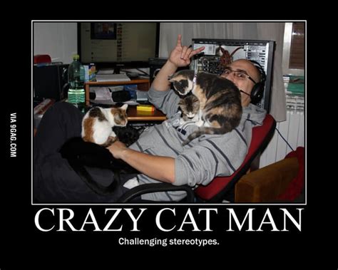 Crazy Cat Man 9gag