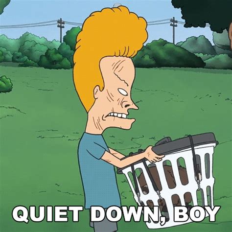 Be Quiet Beavis And Butthead GIF By Paramount Find Share On GIPHY