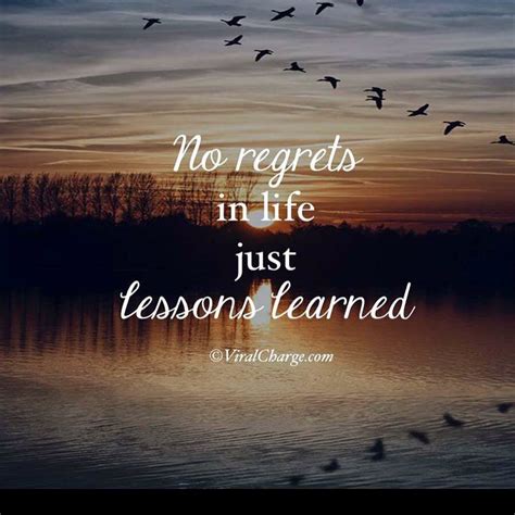 No Regrets Just Lessons Lessons Learned Lessons Learned In Life