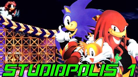Sonic Mania Studiopolis Zone Act 1 Sega Genesis Extended Remix